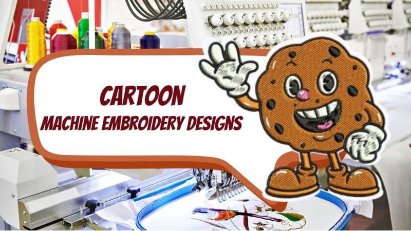 Cartoon Machine Embroidery Designs