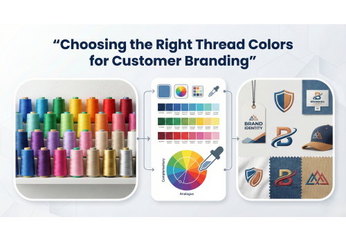 Choosing the Right Thread Colors for Customer Branding