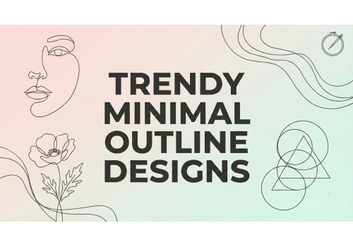 How to Create Trendy Minimal Outline Designs Customers Love