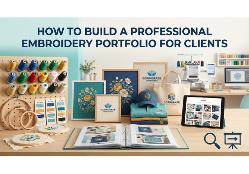 How to Build a Professional Embroidery Portfolio for Clients