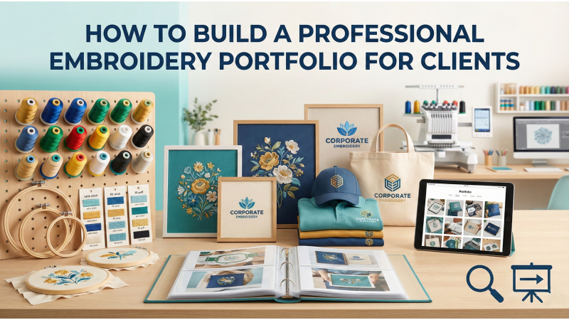 How to Build a Professional Embroidery Portfolio for Clients