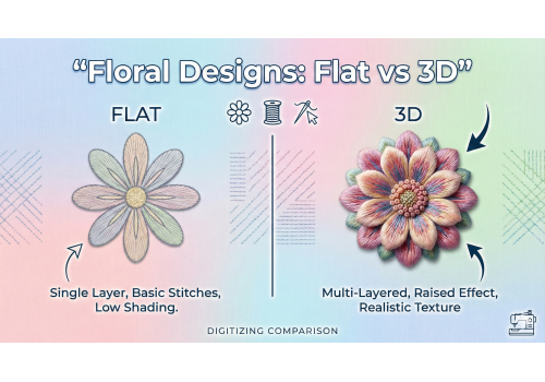 Floral Designs: Why Some Look Flat & Others Look 3D
