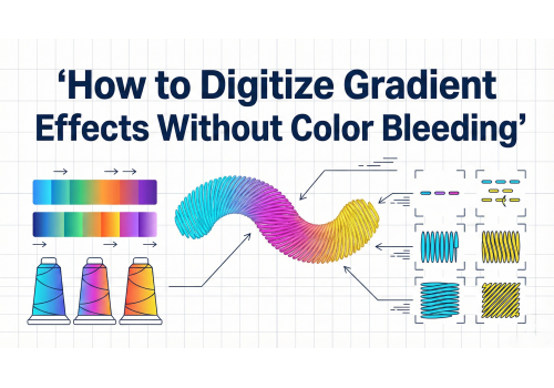 How to Digitize Gradient Effects Without Color Bleeding