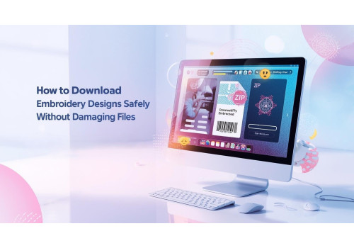 How to Download Embroidery Designs Safely Without Damaging Files