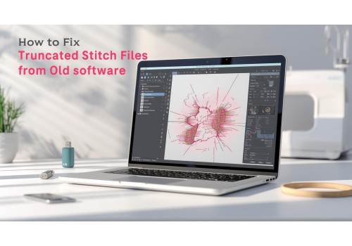 How to Fix Truncated Stitch Files from Old Software