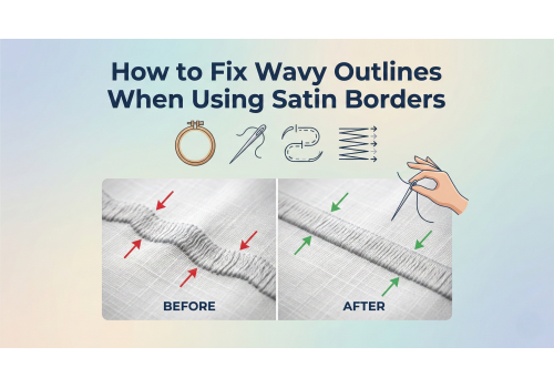 How to Fix Wavy Outlines When Using Satin Borders