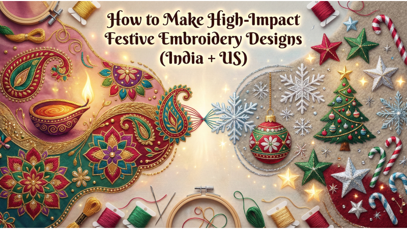 How to Make High-Impact Festive Embroidery Designs (India + US)