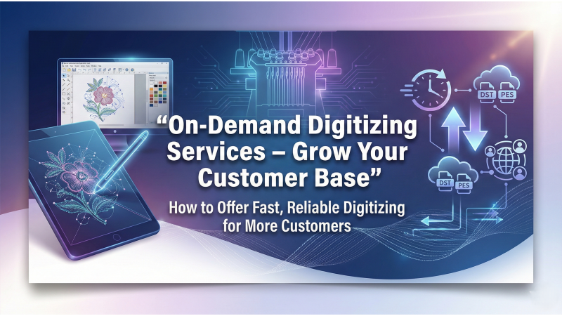 How to Offer On-Demand Digitizing Services for More Customers