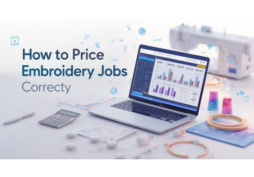 How to Price Embroidery Jobs Correctly (With Formula and Examples)