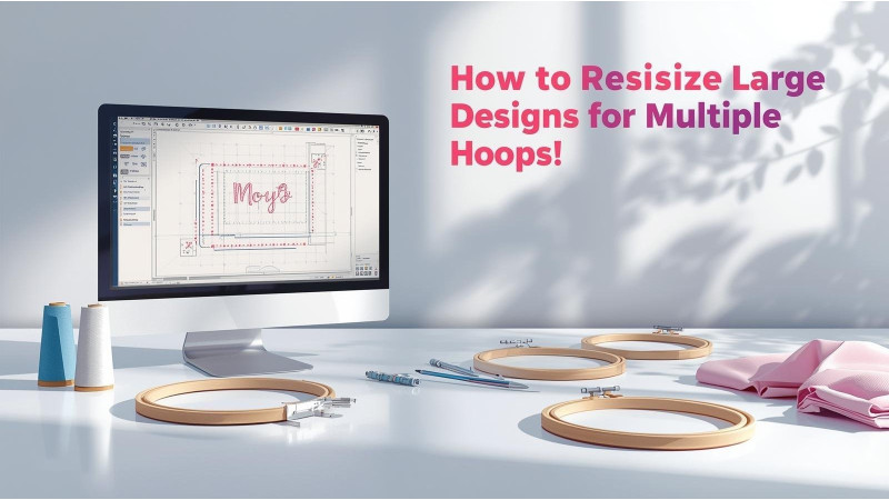Artboard Too Small? How to Resize Large Designs for Multiple Hoops