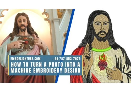 How to Turn a Photo Into a Machine Embroidery Design