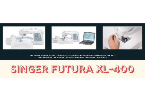 SINGER Futura XL-400 Embroidery Machine