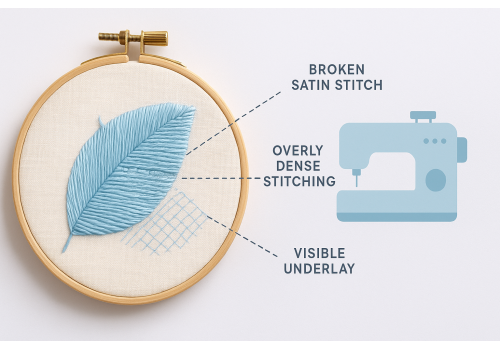 Satin Stitches Breaking? How to Fix Density, Pull, and Underlay Problems
