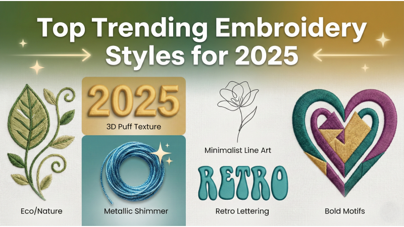 PostTop Trending Embroidery Styles for 2025