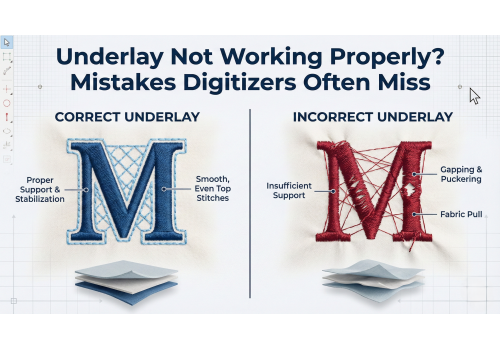 Underlay Not Working Properly? Mistakes Digitizers Often Miss