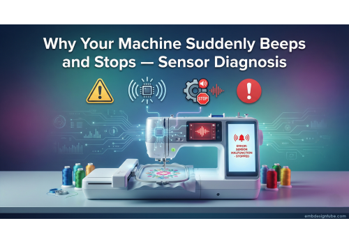Why Your Machine Suddenly Beeps and Stops — Sensor Diagnosis