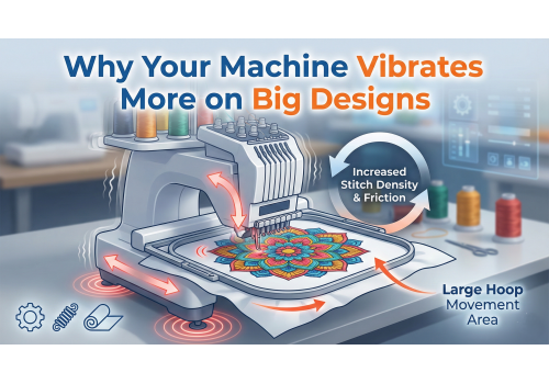Why Your Machine Vibrates More on Big Designs