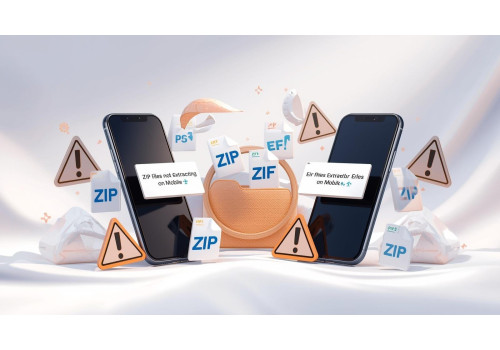 ZIP Files Not Extracting on Mobile? How to Download Designs Properly