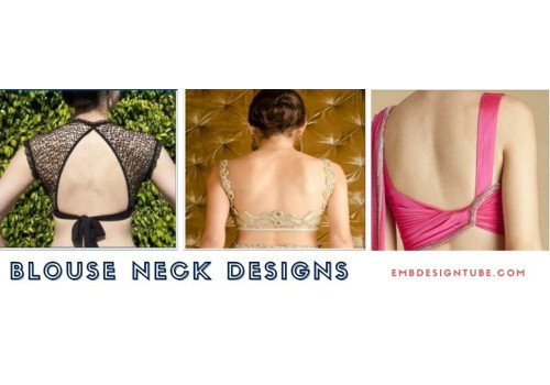 Blouse Neck Designs - Blouse Models for Sarees