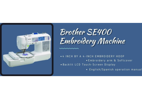 Brother SE400 Embroidery Machine