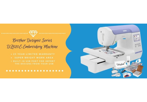 Brother Designio Series DZ820E Embroidery Only Machine