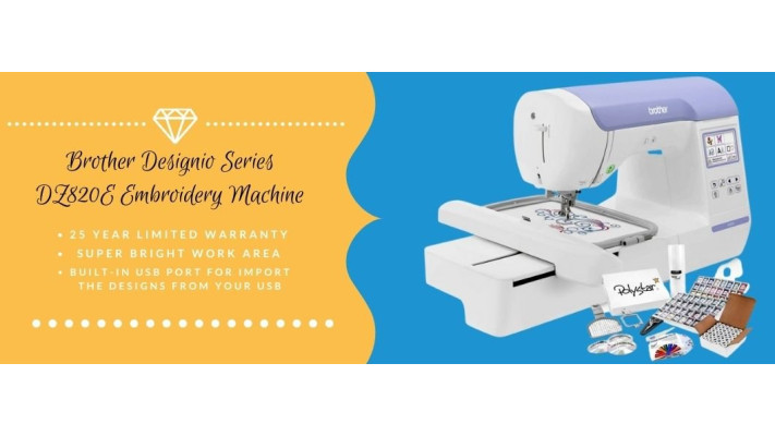 Brother Designio Series DZ820E Embroidery Only Machine