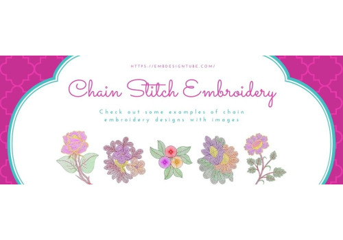 Download Chain Stitch Embroidery Designs