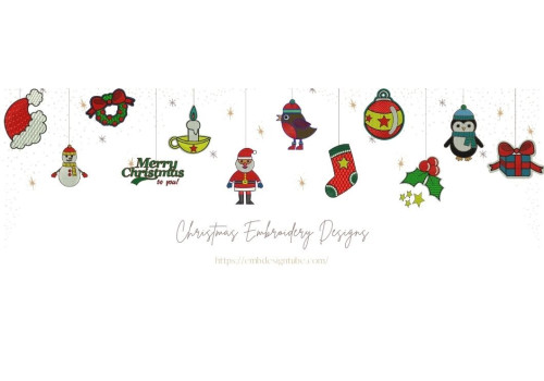Christmas Embroidery Designs