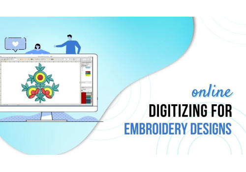 Online Digitizing For Embroidery Designs By EmbDesignTube