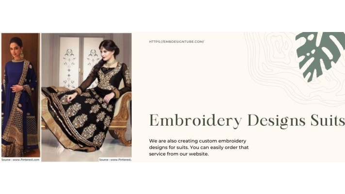 Salwar Suit Design - Embroidery Designer Suits