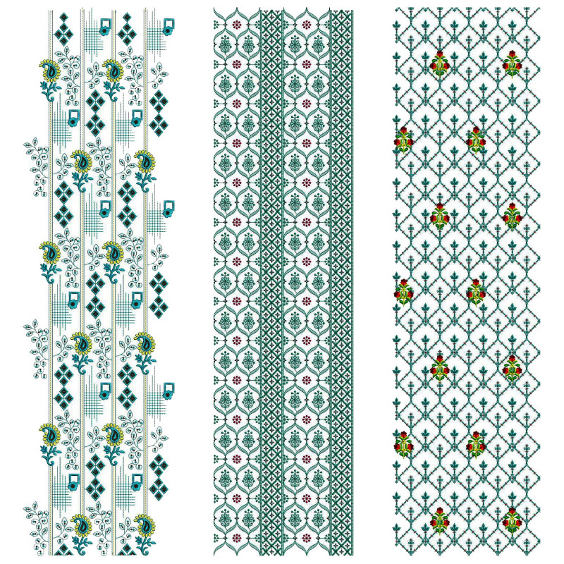 15 Allover Embroidery Designs