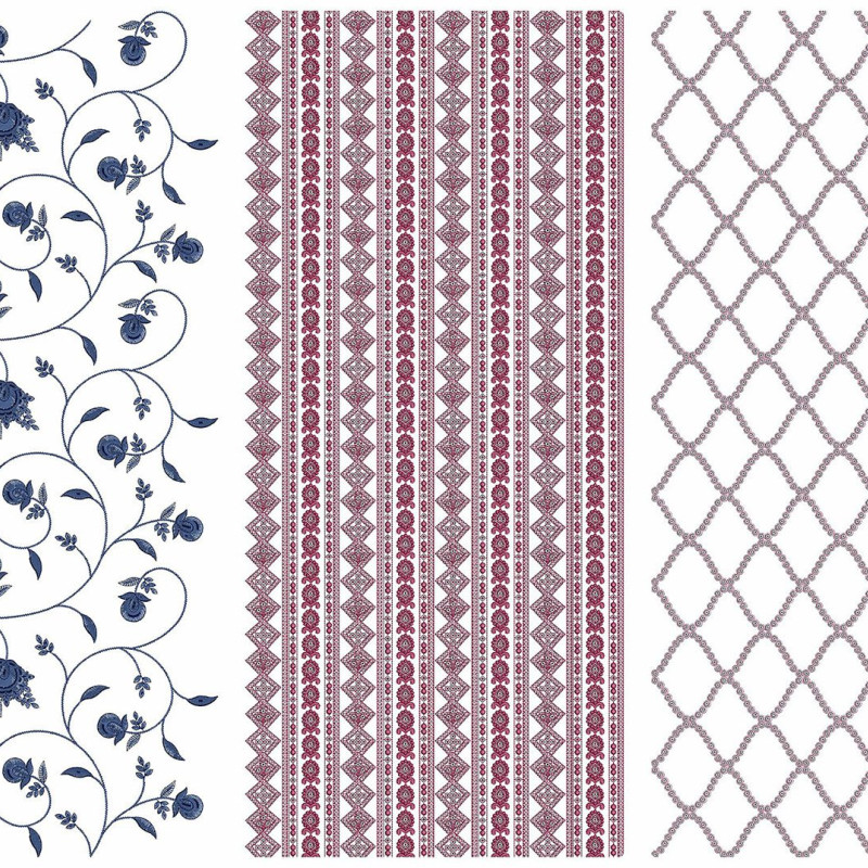 50 All Over Embroidery Designs | June 2021 Bulk Download