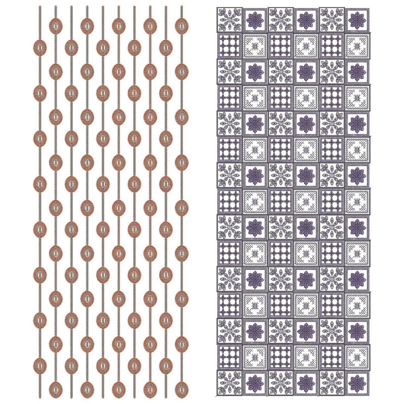 50 All Over Embroidery Designs | June 2021 Bulk Download