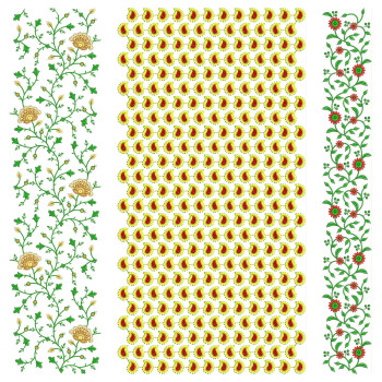 50 All Over Embroidery Designs | November 2020 Bulk Download