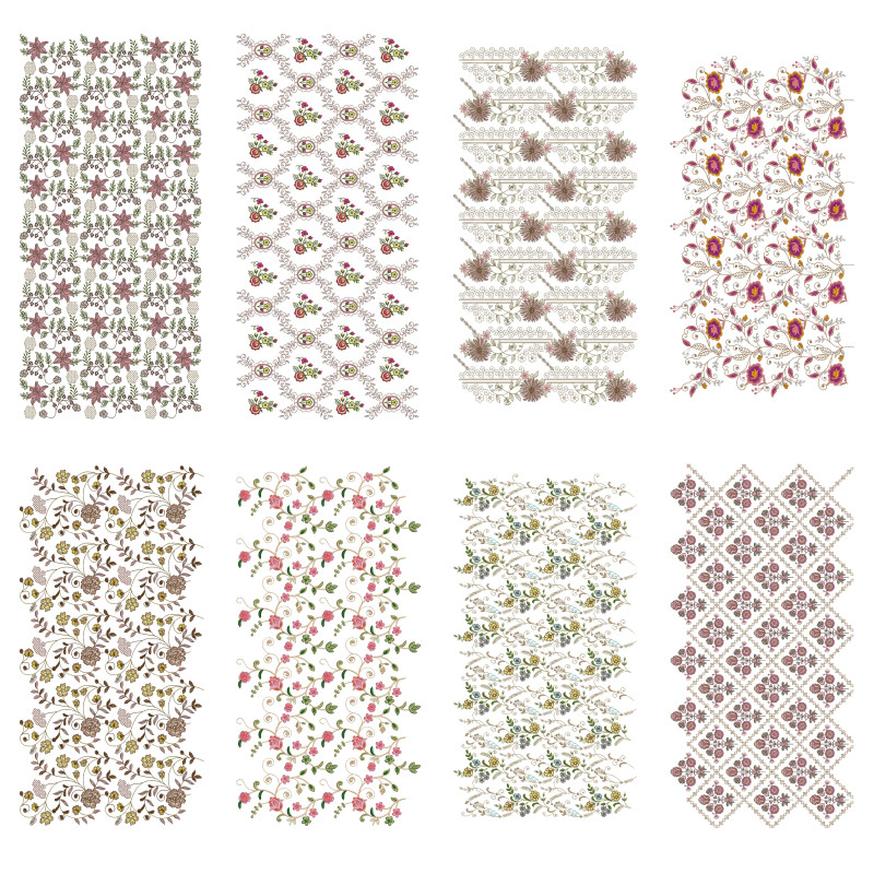 All Over Embroidery Bundle Of 25 Designs