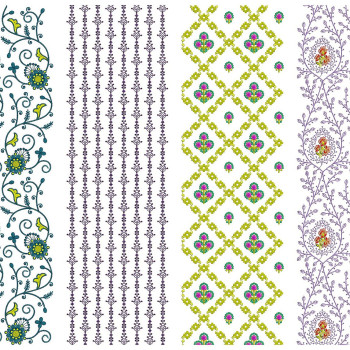 10 All Over Embroidery Designs | August 2021 Bulk Download Vol-1