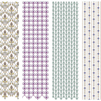 10 All Over Embroidery Designs | August 2021 Bulk Download Vol-1