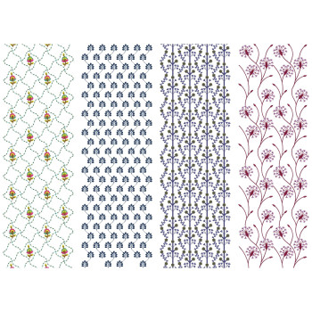 10 All Over Embroidery Designs | August 2021 Bulk Download Vol-2