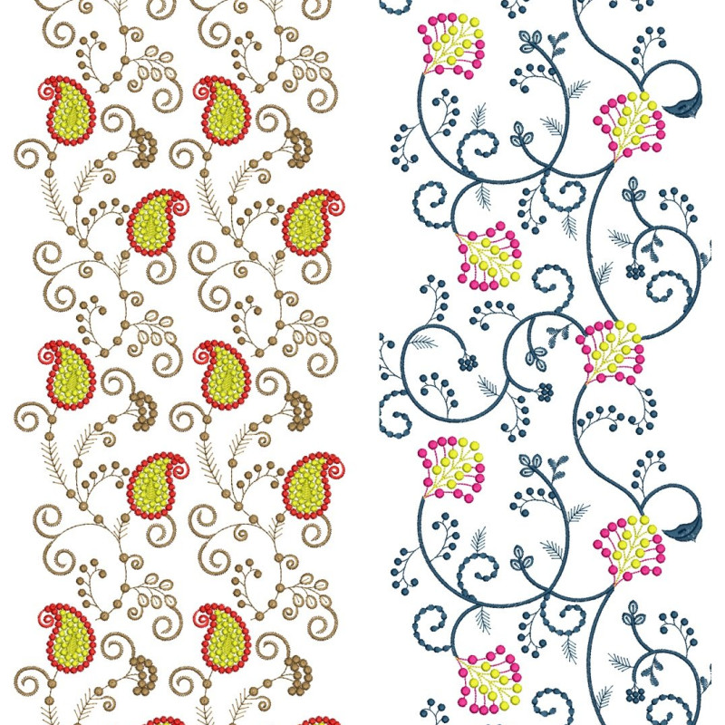 10 All Over Embroidery Designs | August 2021 Bulk Download Vol-3