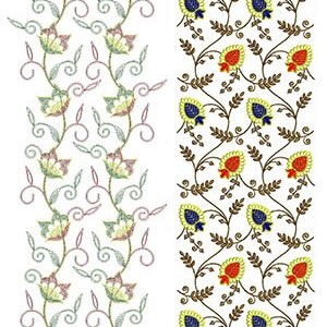 50 All Over Embroidery Designs | February 2020 Bulk Download