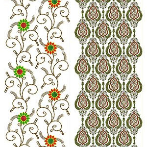 50 All Over Embroidery Designs | February 2020 Bulk Download