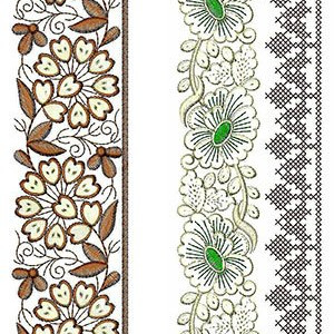 50 Lace Embroidery Designs | May 2020 Bulk Download