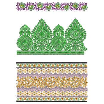 50 Lace Embroidery Designs | June 2021 Bulk Download