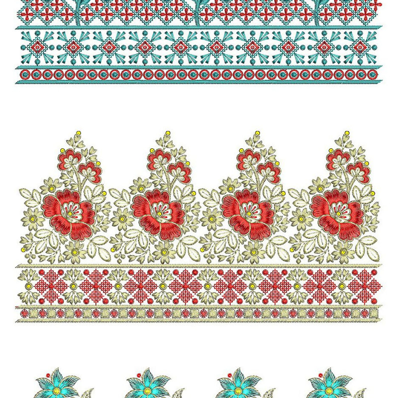 50 Lace Embroidery Designs | June 2021 Bulk Download