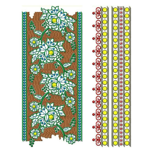 50 Lace Embroidery Designs | December 2020 Bulk Download