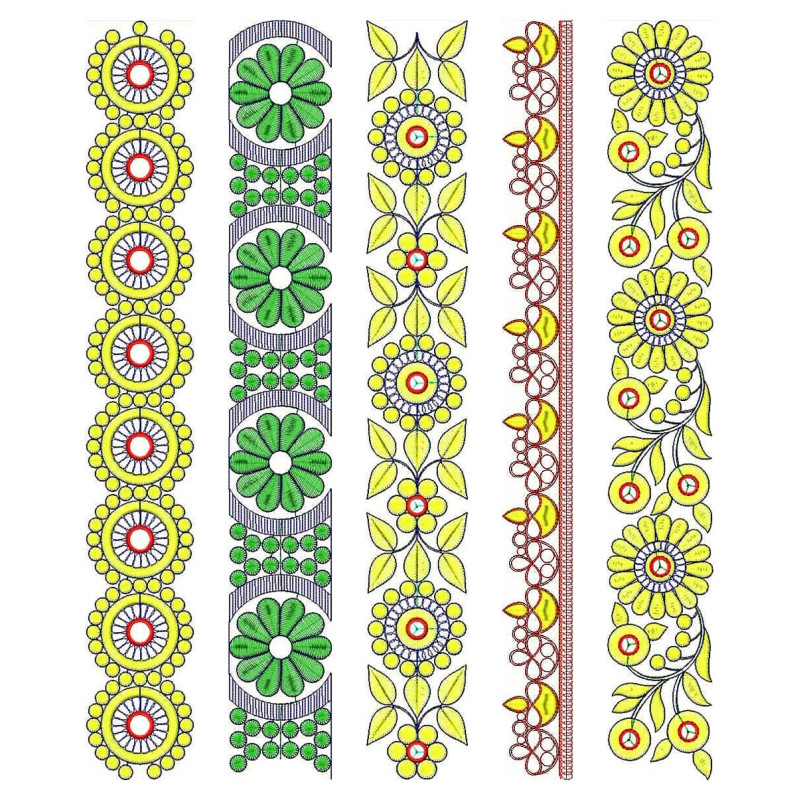 50 Lace Embroidery Designs | December 2020 Bulk Download