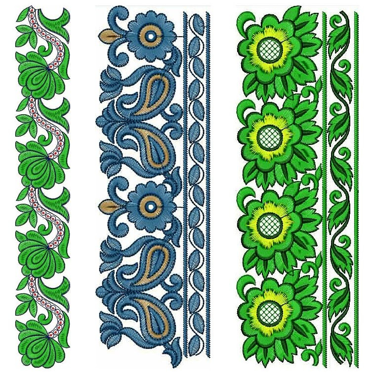 50 Lace Embroidery Designs | December 2020 Bulk Download