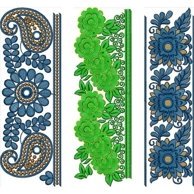 50 Lace Embroidery Designs | December 2020 Bulk Download