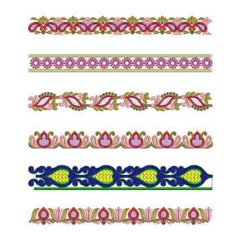 50 Lace Embroidery Designs | November 2020 Bulk Download