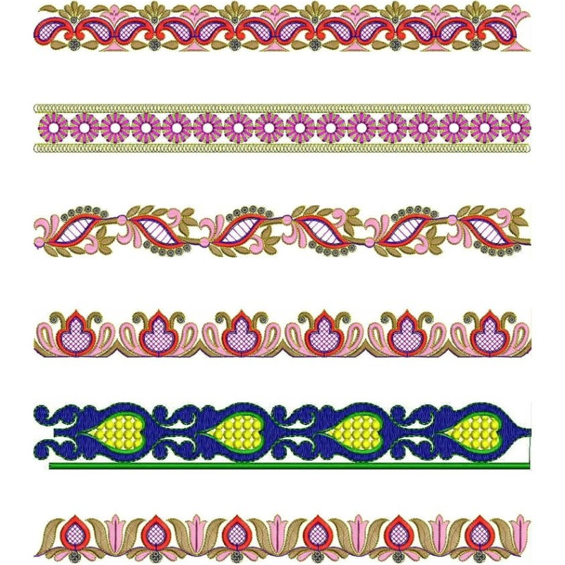 50 Lace Embroidery Designs | November 2020 Bulk Download